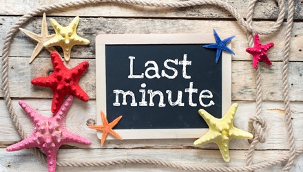 OF WORDT HET EEN LASTMINUTE