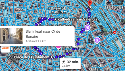 VALANCIA WANDELING IN 360 GRADEN