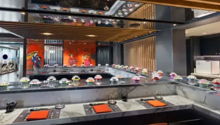 SUSHIBAR OP DE MSC SEACAPE