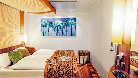 AIDA DIVA BINNEN CABINE