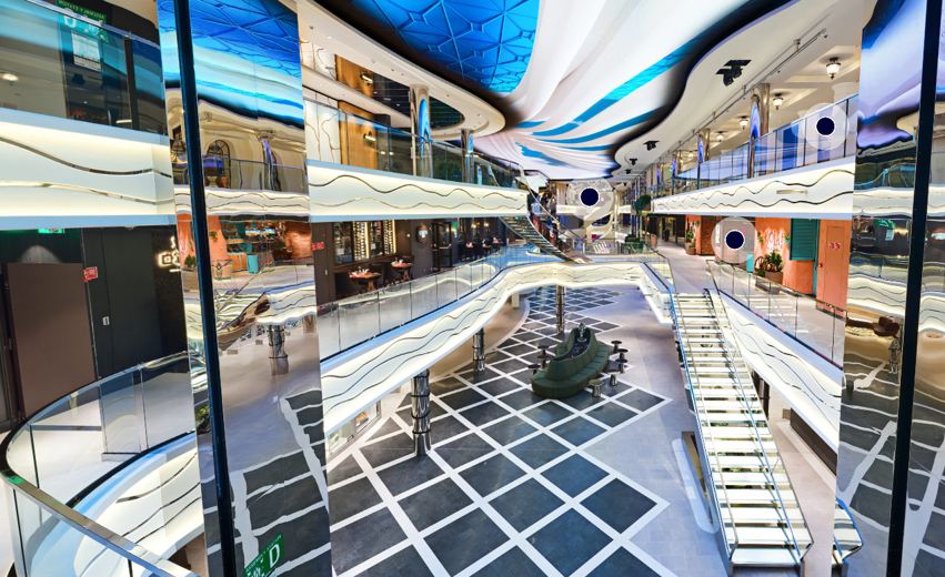 MSC World Europa World Galleria promenade
