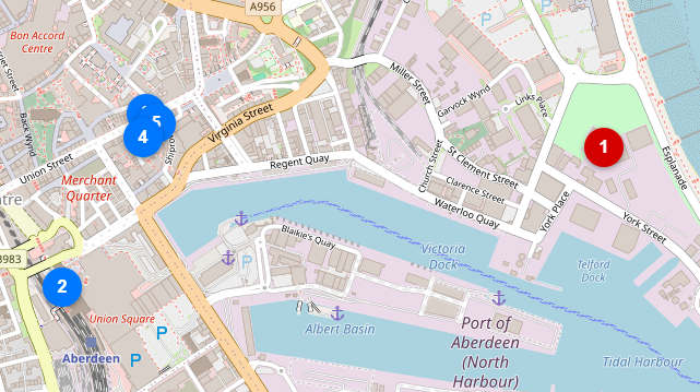 GRATIS WIFI SPOT ABERDEEEN