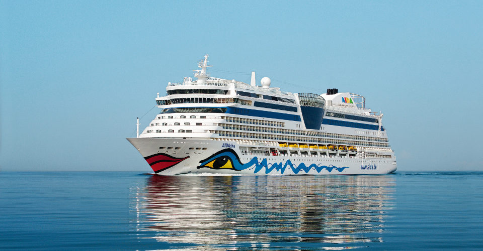 START MET DE KAART AIDADIVA WERELDCRUISE